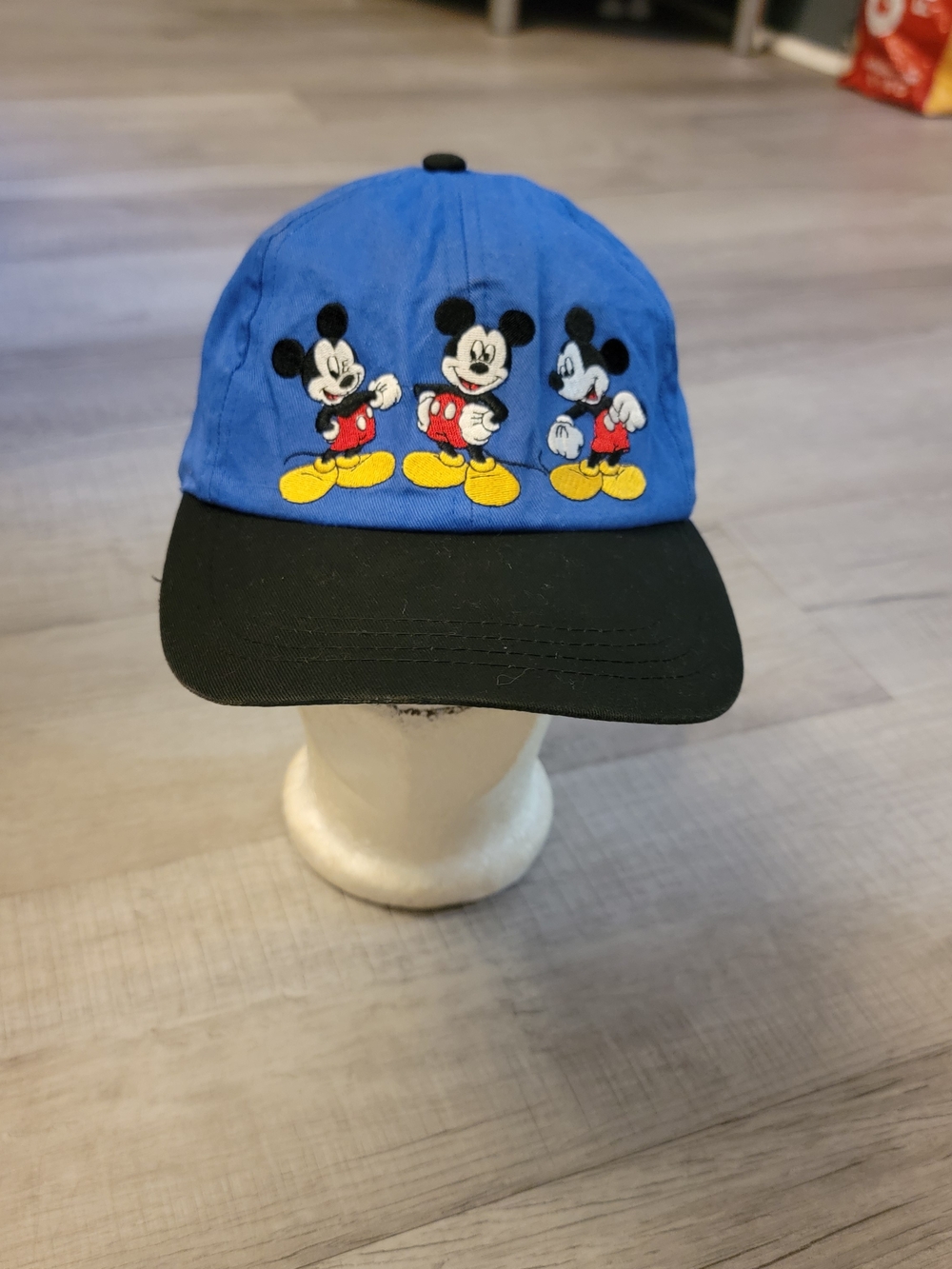 Disney Mickey Mouse Blue & Black Kids Cap